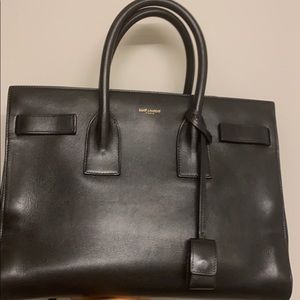 Saint Laurent Sac De Jour Black